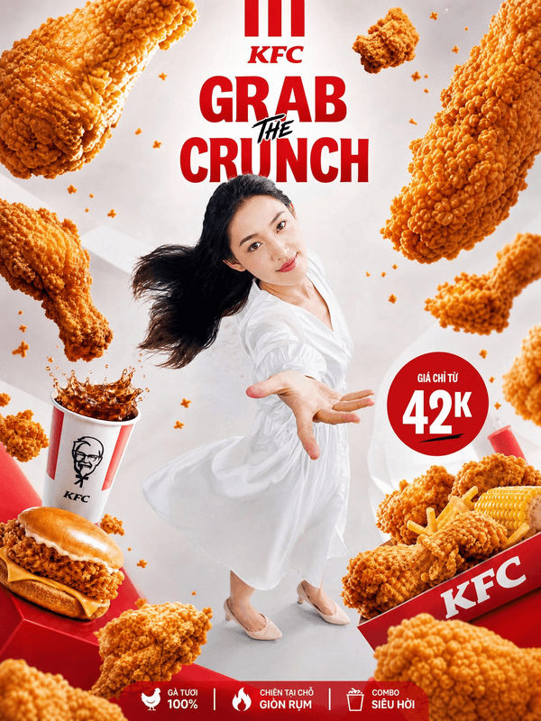 KFC campaign poster