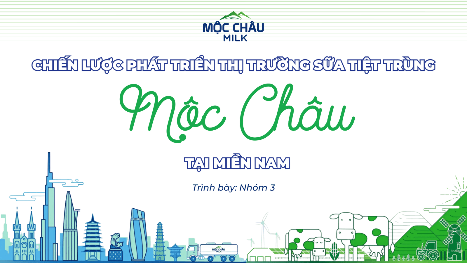 Moc Chau market development strategy